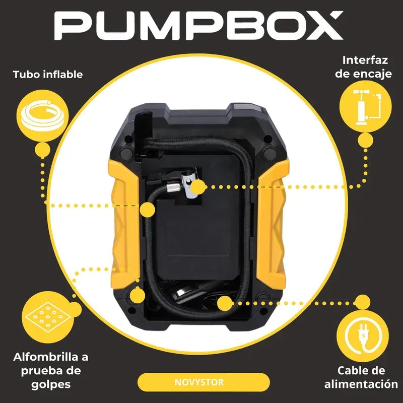 Compresor Digital Multifuncional Portátil - CARSUN