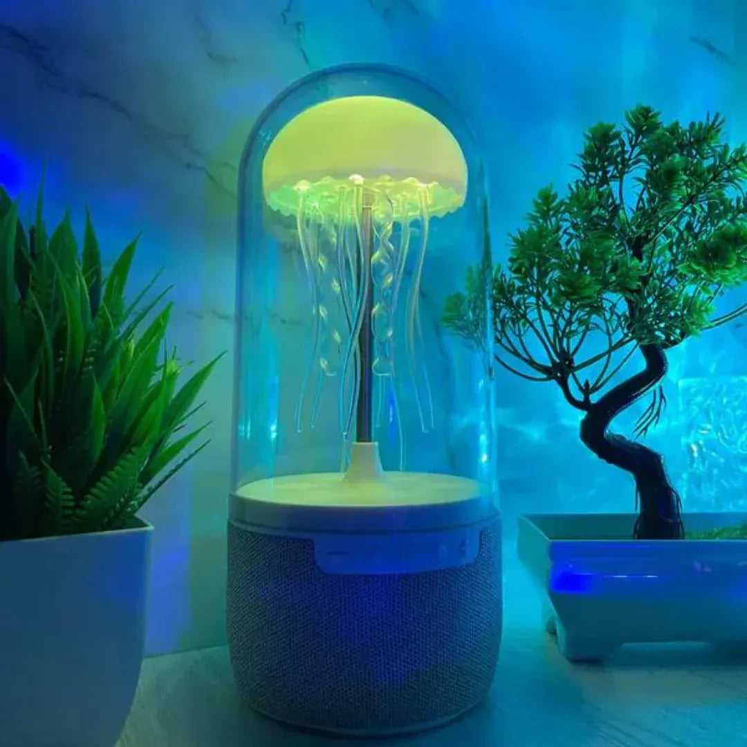 Lampara LED Medusa con Parlante Bluetooth